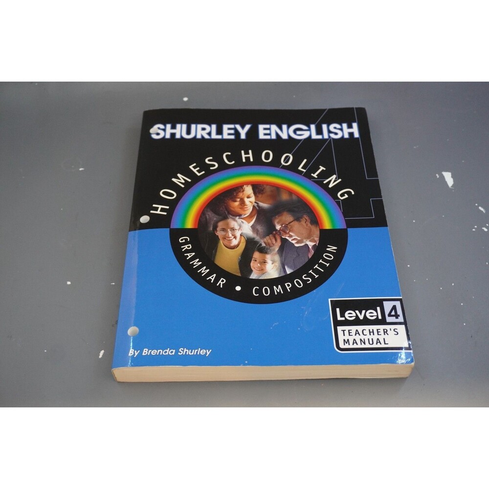 Shurley English: Level 4 Teacher's Manual Paperback 2002 by Brenda Shurley VG